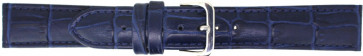 Uhrenarmband Universal 805.05 / 20MM Leder Blau 20mm